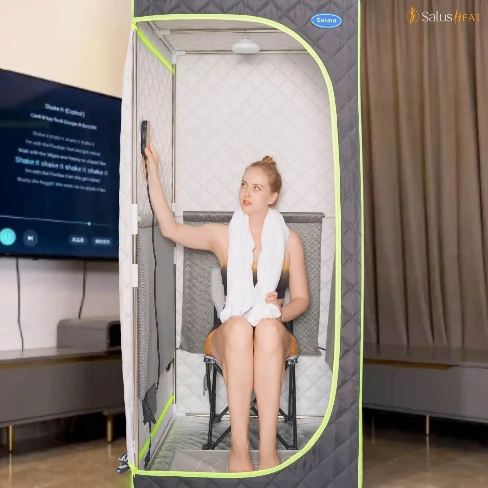 Airy-602FP Plus-size Portable Infrared Sauna Tent