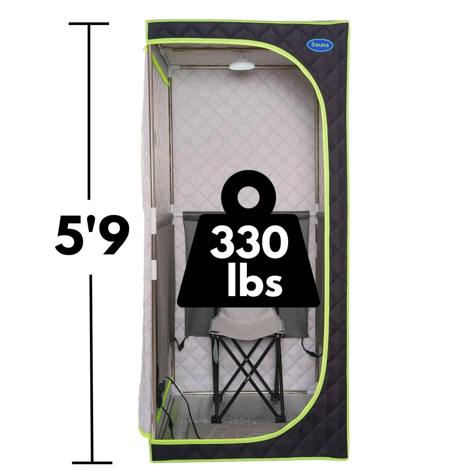 Airy-602FP Plus-size Portable Infrared Sauna Tent