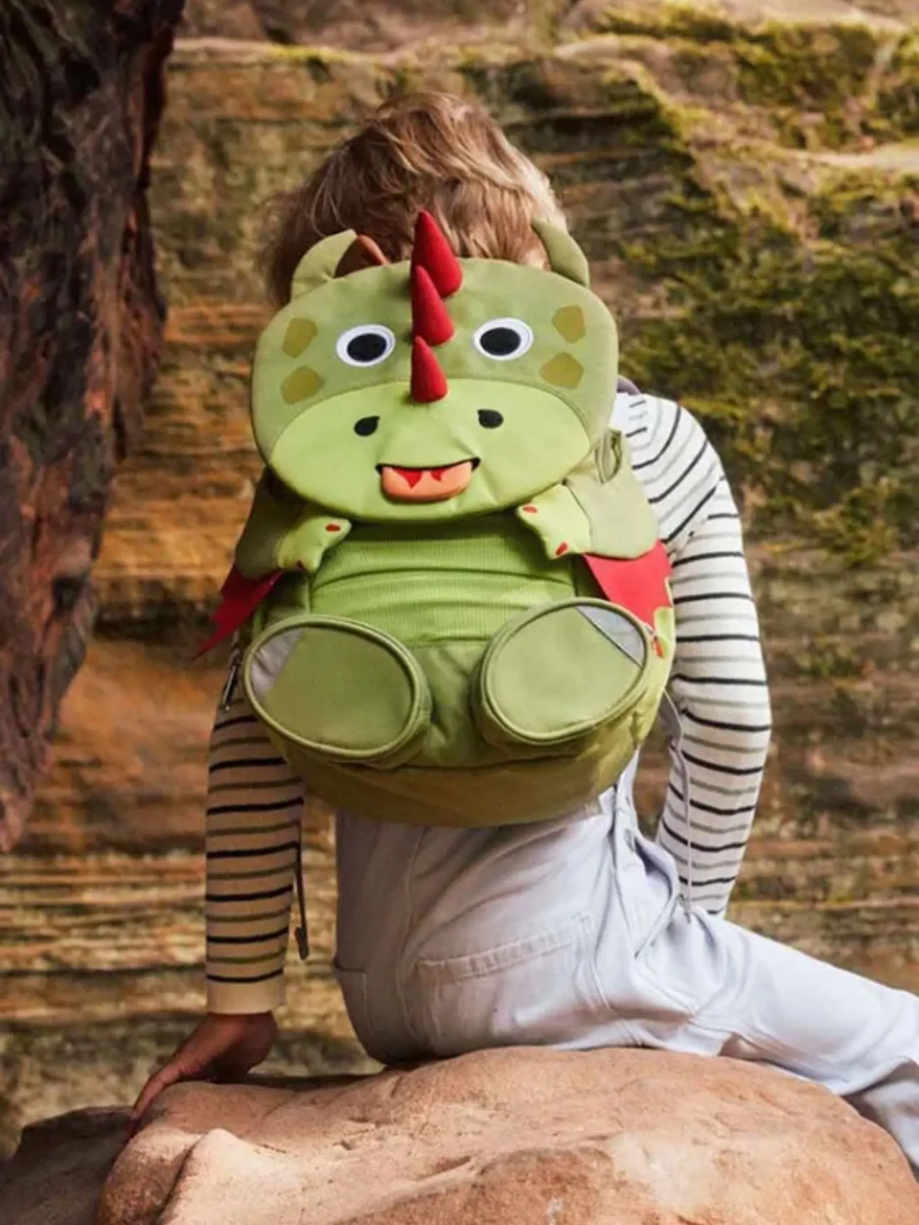 Backpack Large Friend Dragon Recycled Polyester | Affenzahn
