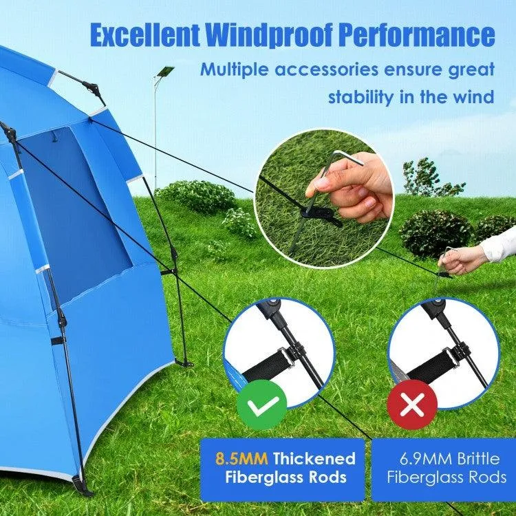 Beach Tent 31429756,UPF 50  Portable Sun Shelter,3-4 Person Easy Pop-Up