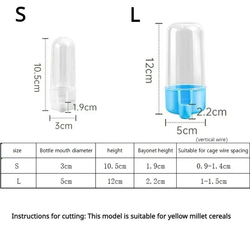 Bird Hanging Feeder & Water Dispenser
