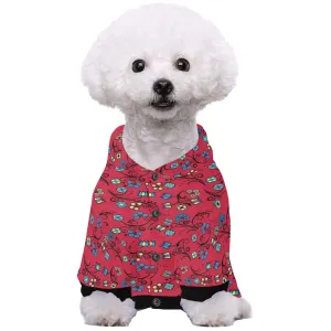 Blue Trio Cardinal Pet Dog Hoodie