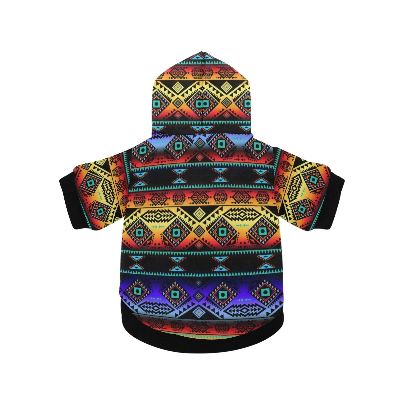 California Coast Sunset Pet Dog Hoodie