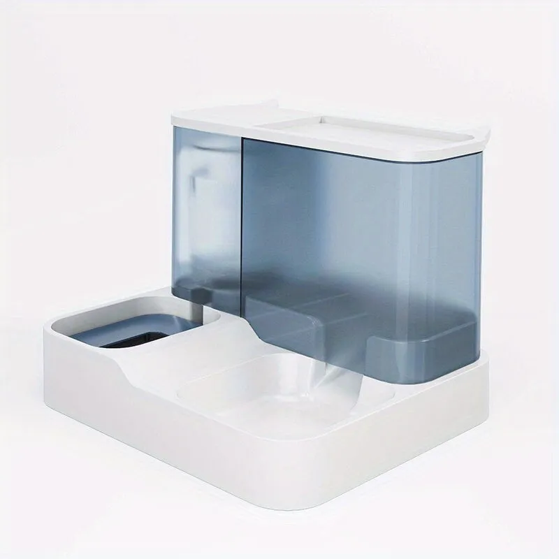 Convenient 2in1 Pet Feeder Automatic Food and Water Dispenser