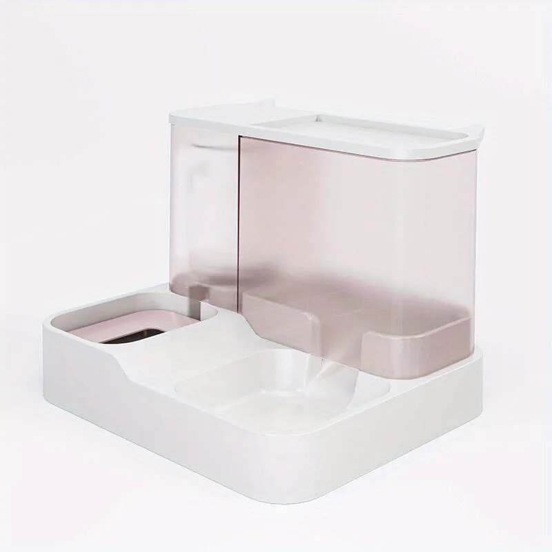 Convenient 2in1 Pet Feeder Automatic Food and Water Dispenser
