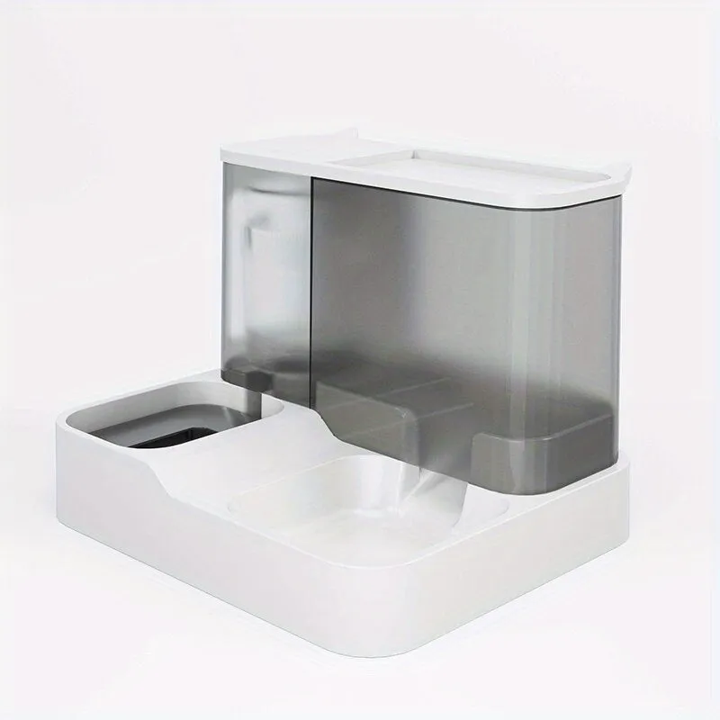 Convenient 2in1 Pet Feeder Automatic Food and Water Dispenser