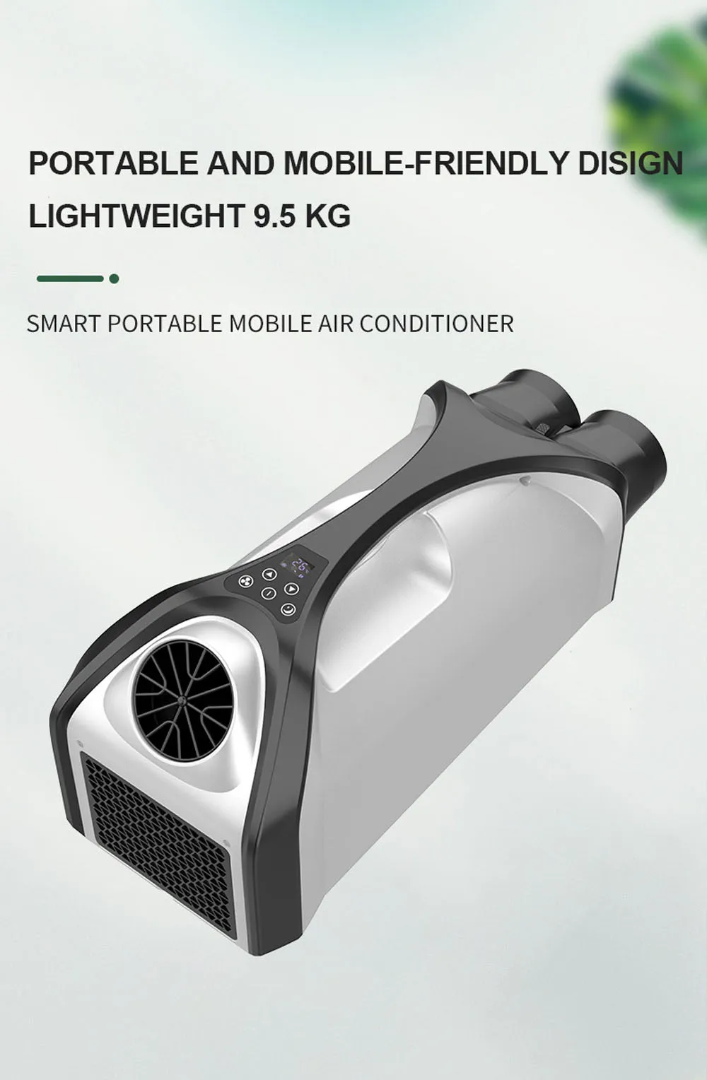 CRONY QN750 Tent air conditioning Portable Air Conditioners Home AC Cooling Unit 24V DC100-240V AC 3 Fan Speeds