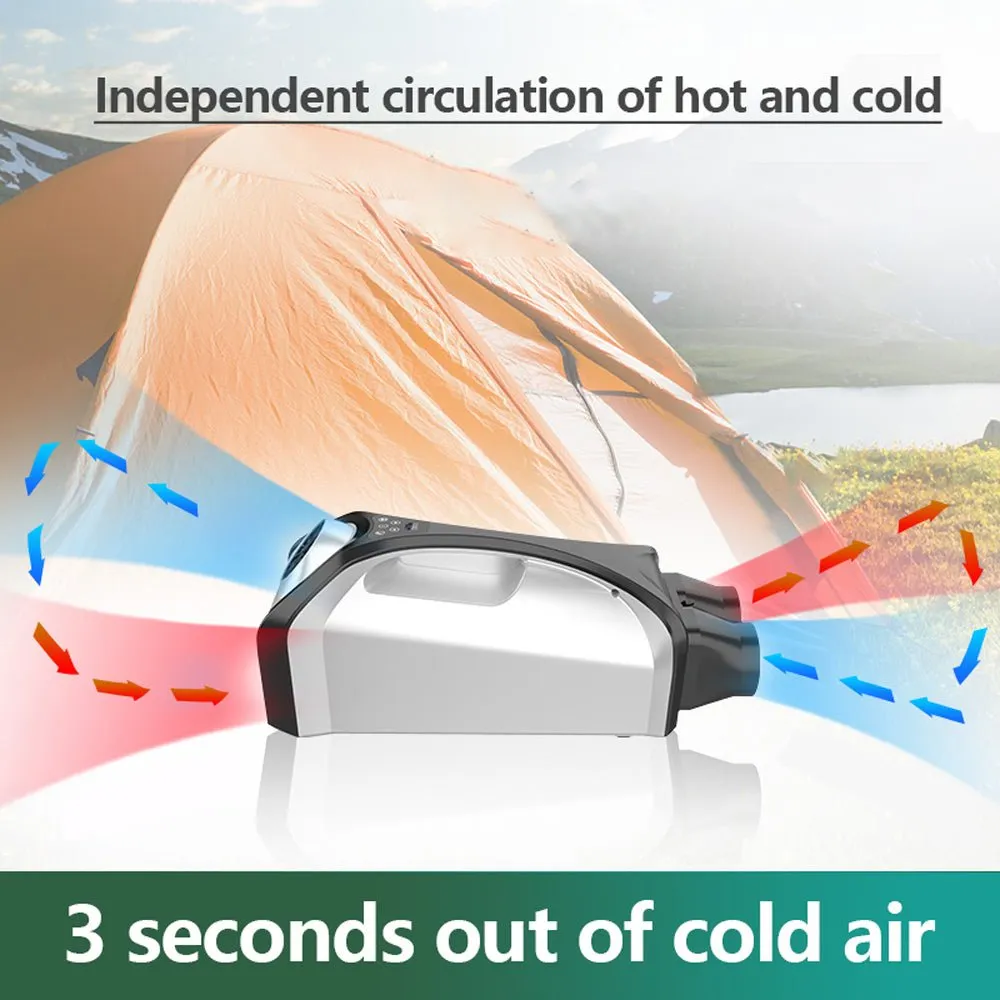 CRONY QN750 Tent air conditioning Portable Air Conditioners Home AC Cooling Unit 24V DC100-240V AC 3 Fan Speeds