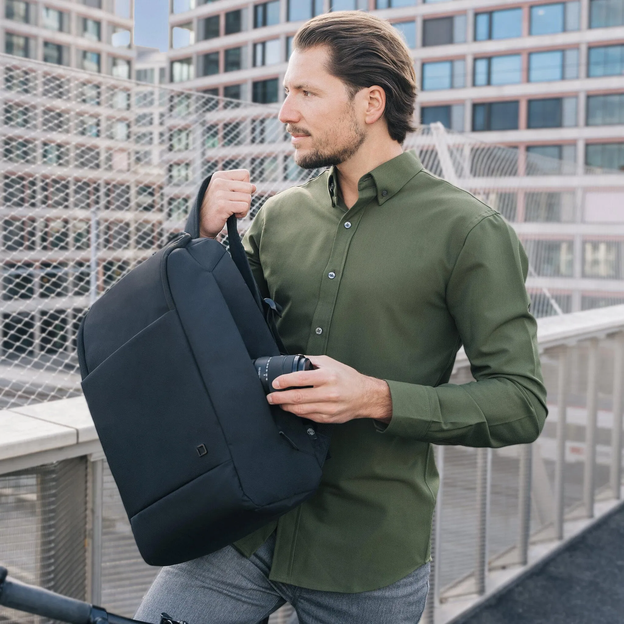 DICOTA Eco MOTION 13 - 15.6" 39.6 cm (15.6") Backpack Black