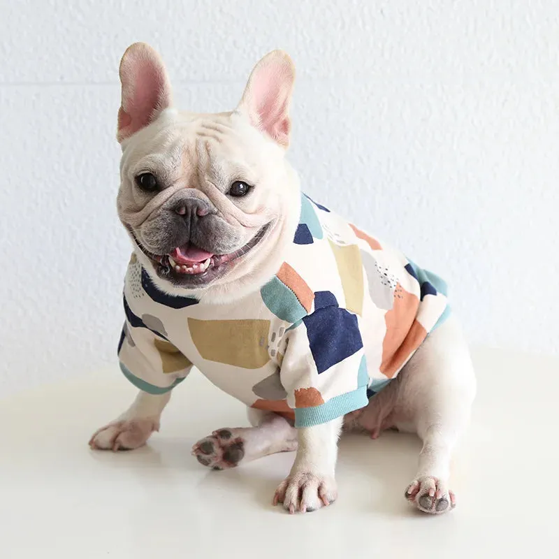 French Bulldog Hoodie Coat Spring Autumn Dog Clothes For Small Medium Dogs Pet Coat Chihuahua Pug Outfits Dog Clothing Fashion