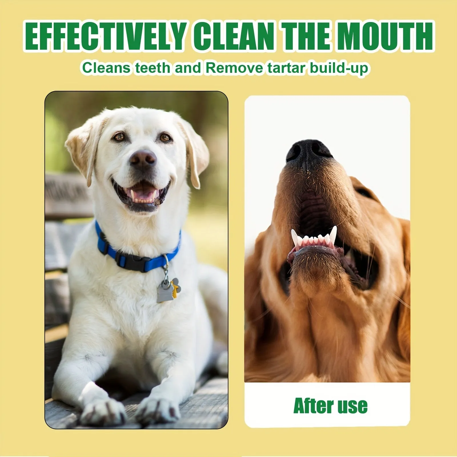 Fresh Breath Pet Tooth Cleaning Spray  Tartar Removal for Pets