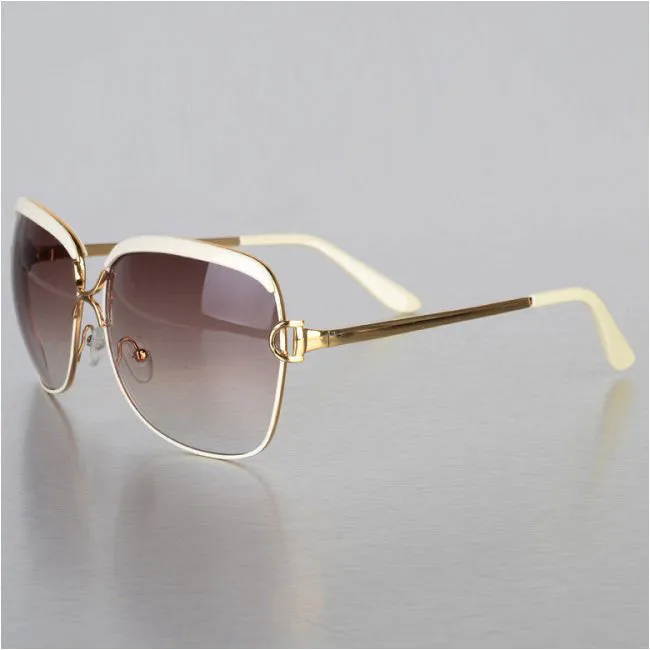 High Quality Women Brand Designer Sunglasses Summer Luxury D frame Shades Glasses gradient lenses sun glasses