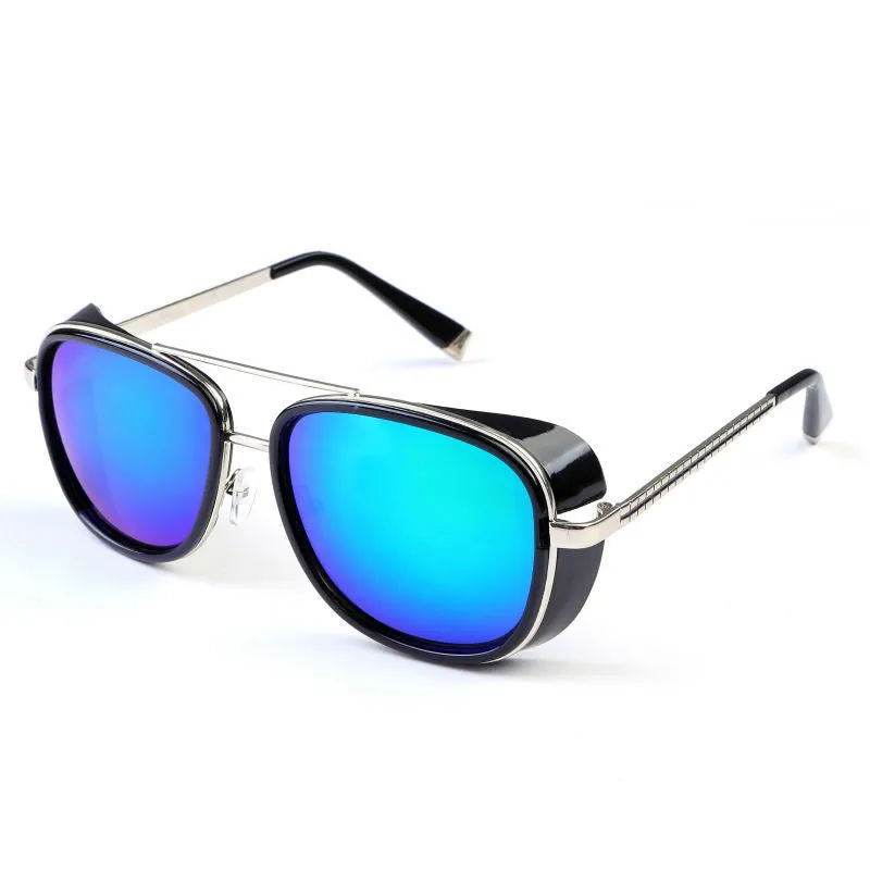 Iron Man 3 Matsuda RAY TONY Sunglasses Men Rossi Coating Sungalss Man Vintage Brand Designer Sun glasses