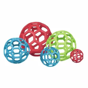 JW Pet Hol-ee-Roller, Holey Ball - Dog Toy For of All Sizes