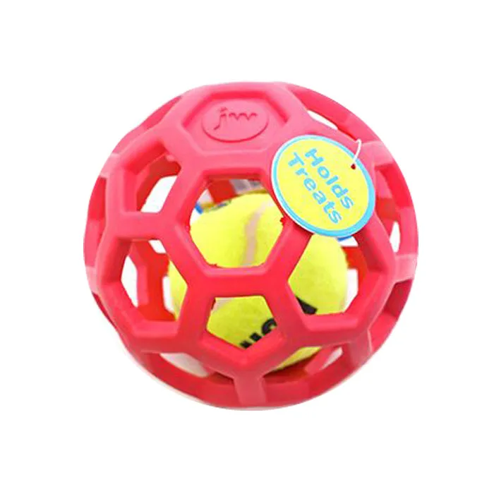 JW Pet Hol-ee-Roller, Holey Ball - Dog Toy For of All Sizes