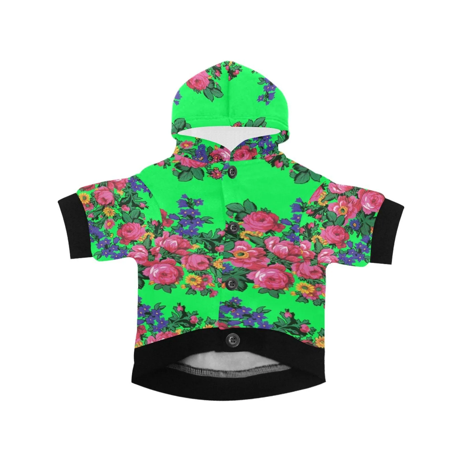 Kokum's Revenge Green Pet Dog Hoodie
