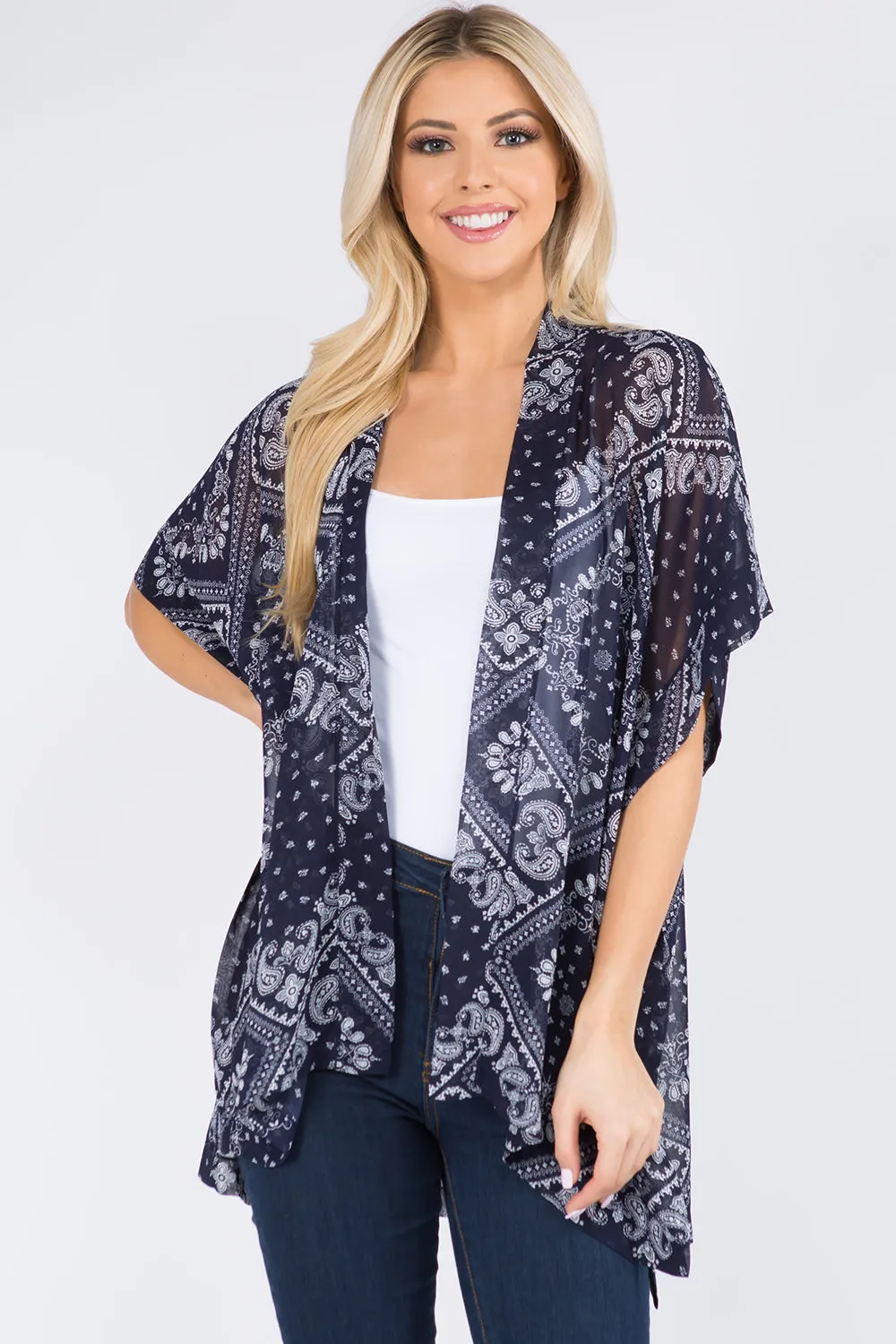 KP-3101 bandana kimono