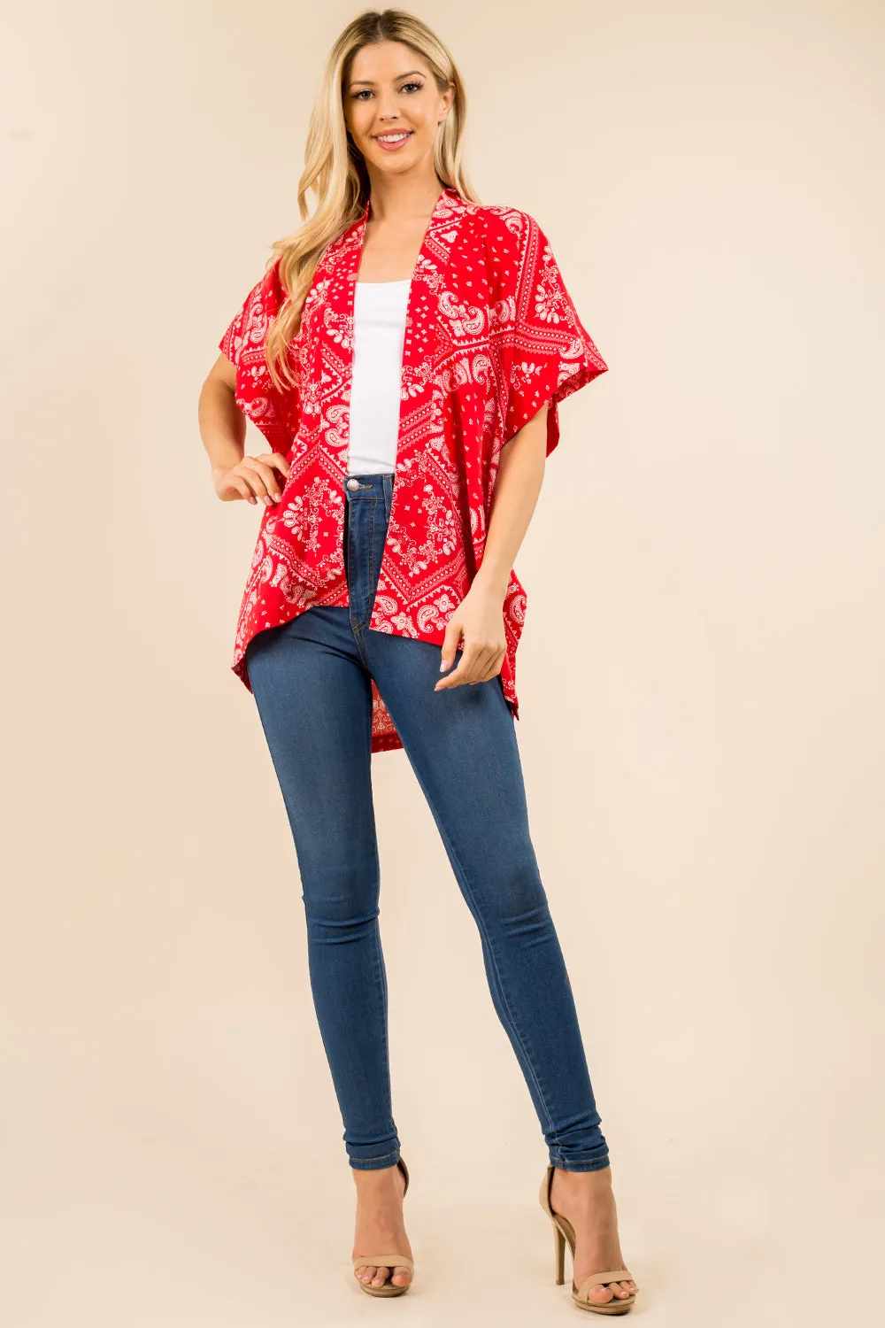 KP-3101 bandana kimono