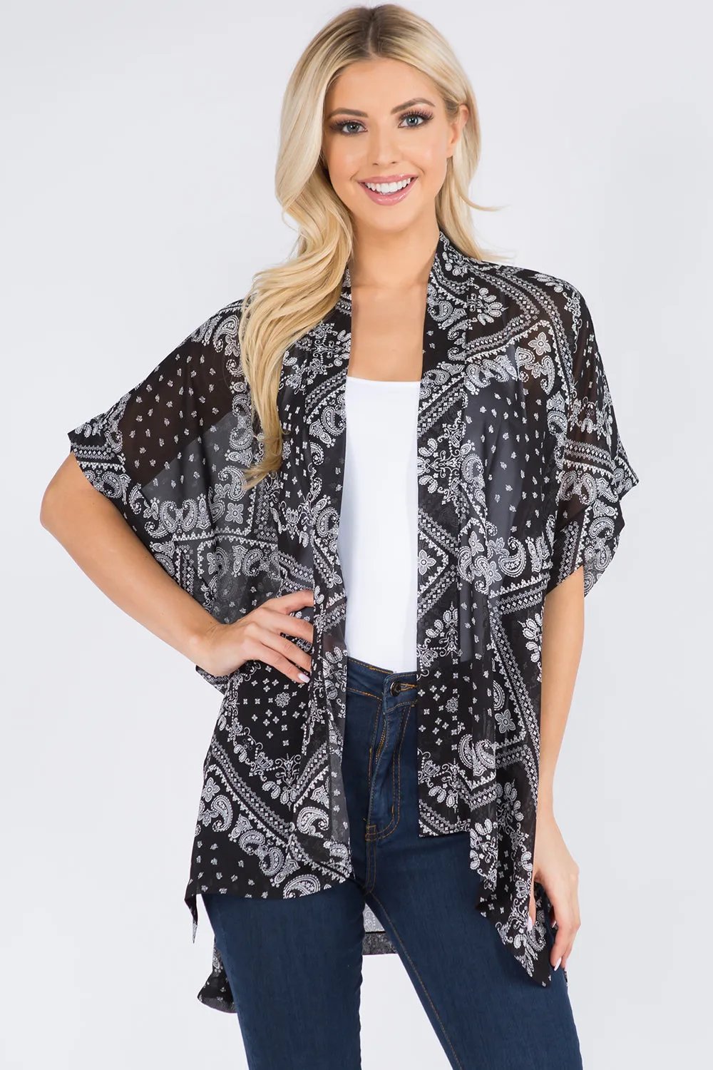 KP-3101 bandana kimono