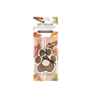 One Fur All Pet House Car Air Freshener Pumpkin Spice