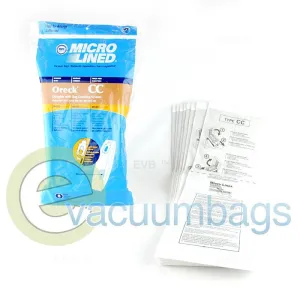 Oreck Style CC Upright Micro-Lined Paper Vacuum Bags by DVC, 8 Pack #471615