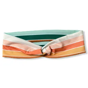 Peachy Stripes Knotties Headband