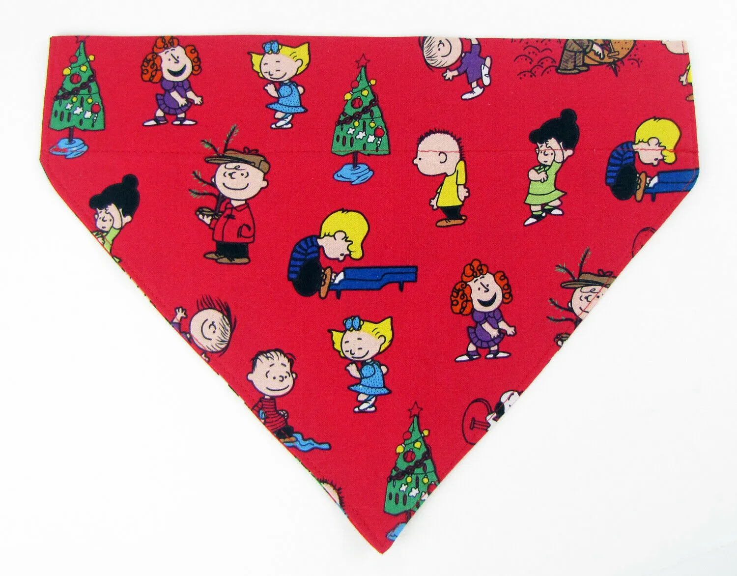 Peanuts Dog Bandana Over the Collar dog bandana Christmas Petcollarshandmade