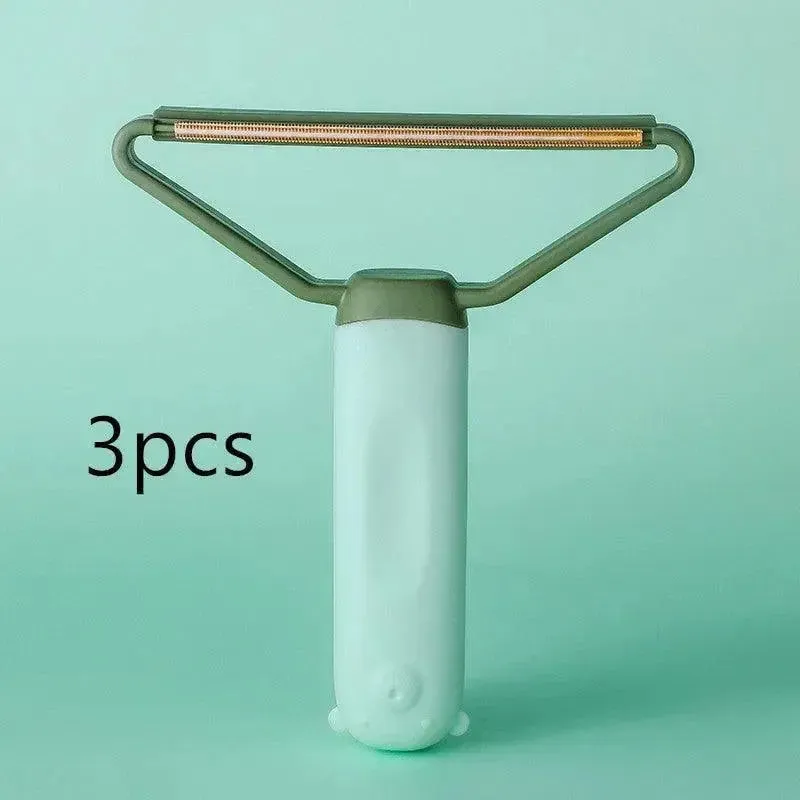 Pet Cat Dog Hair Remover Dematting Comb Double-Sided Sofa Clothes Shaver Lint Rollers for Cleaning Pets Comb Brush Removal Mitts Brush