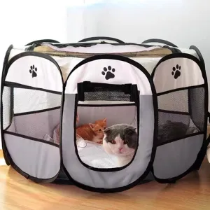Pet Portable Octagonal Tent
