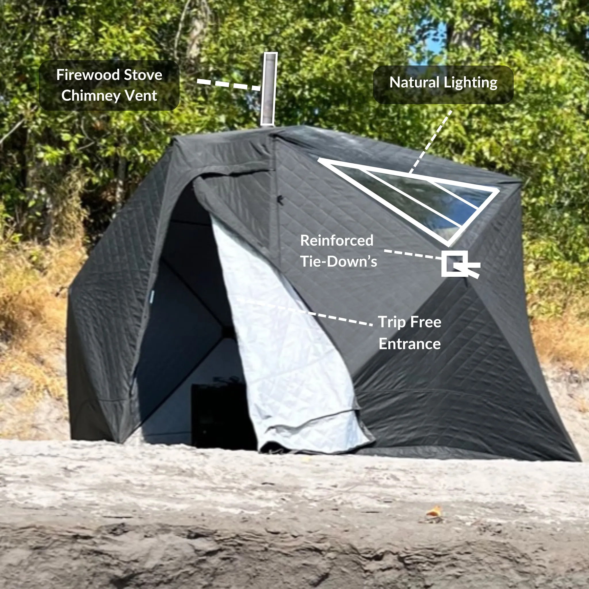 Portable Sauna Tent - Nova 6 - Premium Package