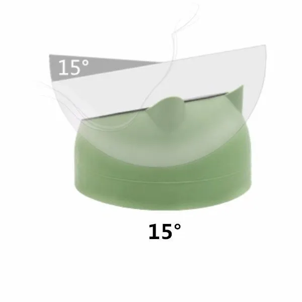 Protective Cervical Cat Bowl Oblique Mouth Pet Bowl with Inclined Design