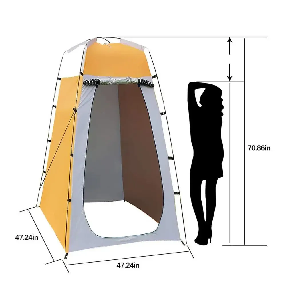 Quick Assembly Portable Outdoor Shower and Toilet Tent