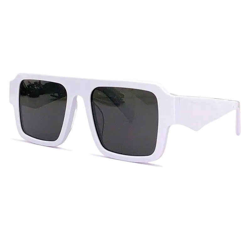 Retro Big-Frame Ladies Sunglasses Luxury Square Gradient Cool Ladies Sunglasses 2023 Designer Big-Frame Glasses