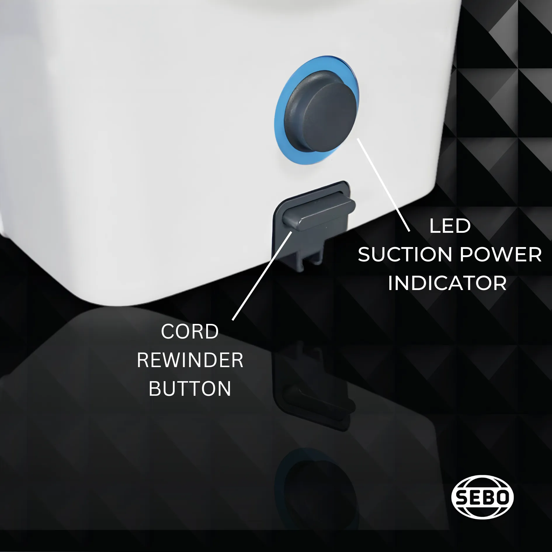 Sebo Airbelt D4 Premium Vacuum with ET-1 Powerhead