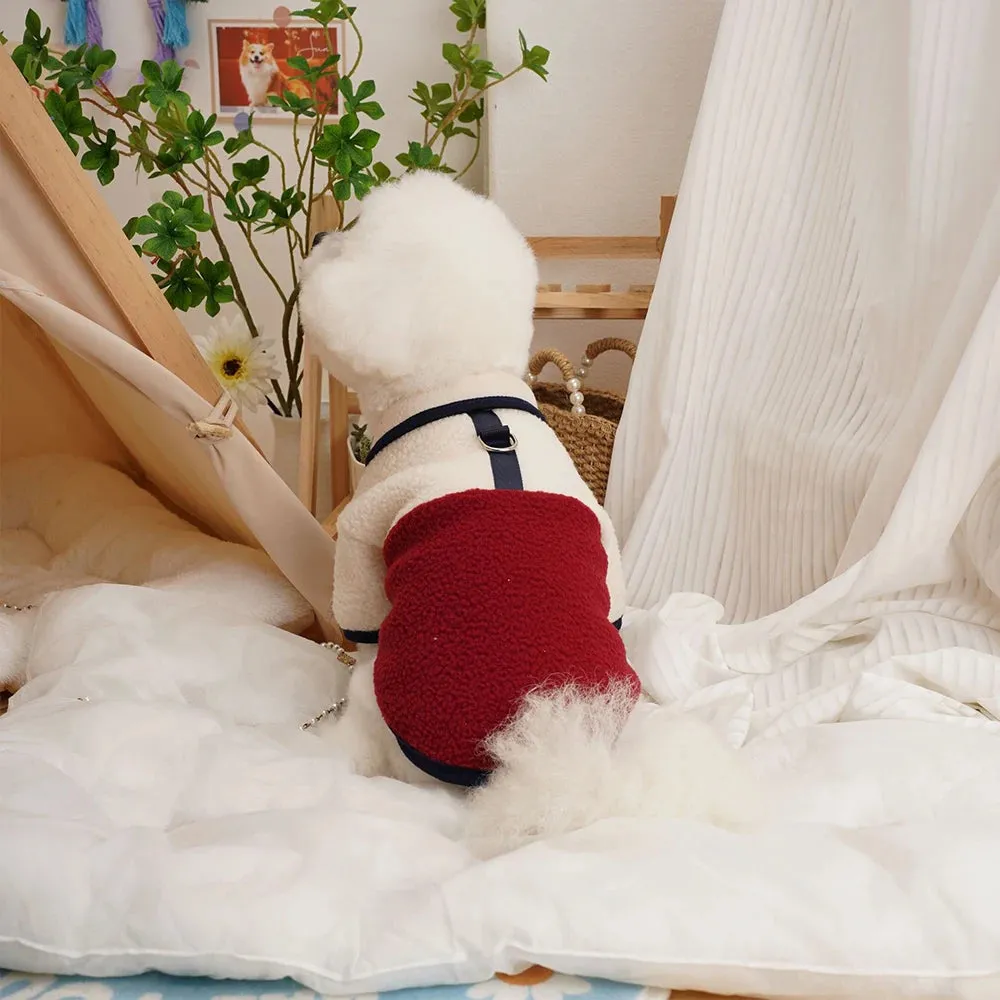 Snuggle Pup: Soft Warm Fleece Dog Hoodie - Autumn/Winter Sweater for Chihuahuas, Cozy Pet Costume for Puppy Comfort