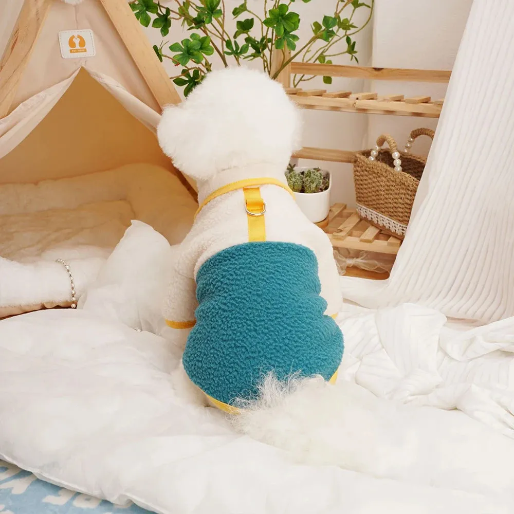 Snuggle Pup: Soft Warm Fleece Dog Hoodie - Autumn/Winter Sweater for Chihuahuas, Cozy Pet Costume for Puppy Comfort