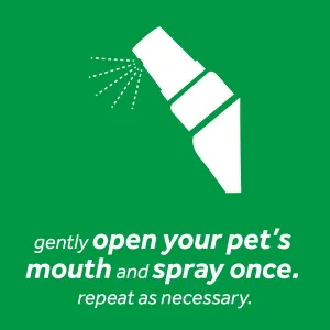 TropiClean Fresh Breath Oral Care Spray For Dogs 4 oz