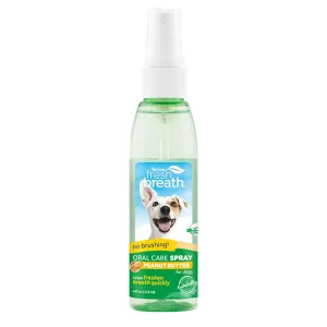 Tropiclean Fresh Breath Peanut Butter Oral Spray 118ml