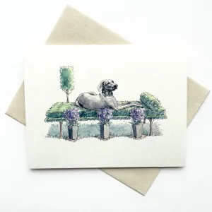 Weimarner Notecard